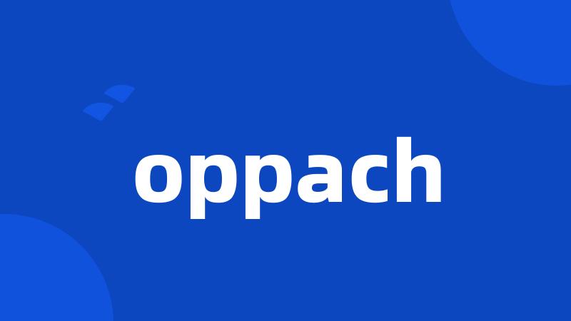 oppach