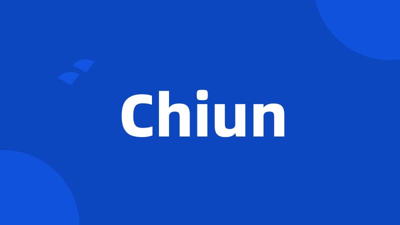 Chiun