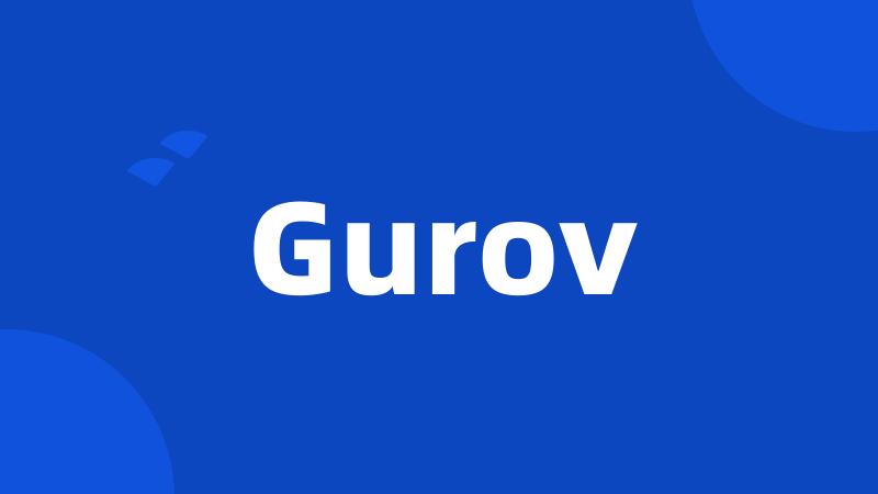 Gurov