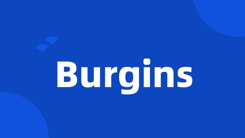 Burgins