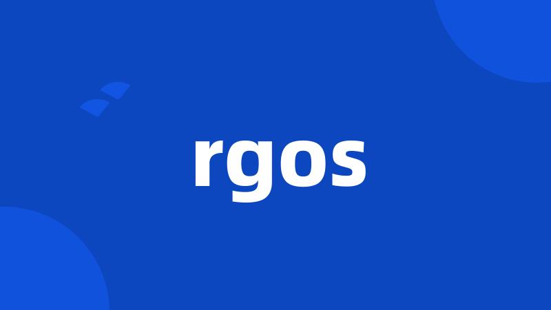 rgos