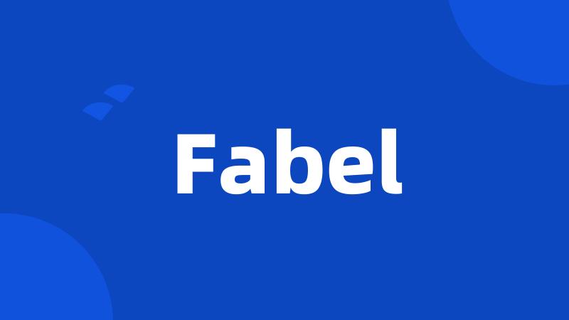 Fabel