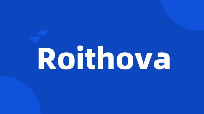 Roithova