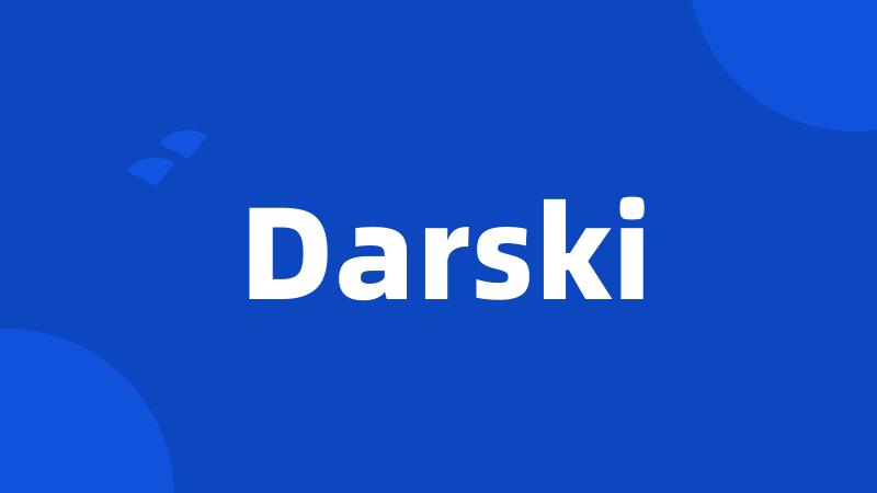 Darski