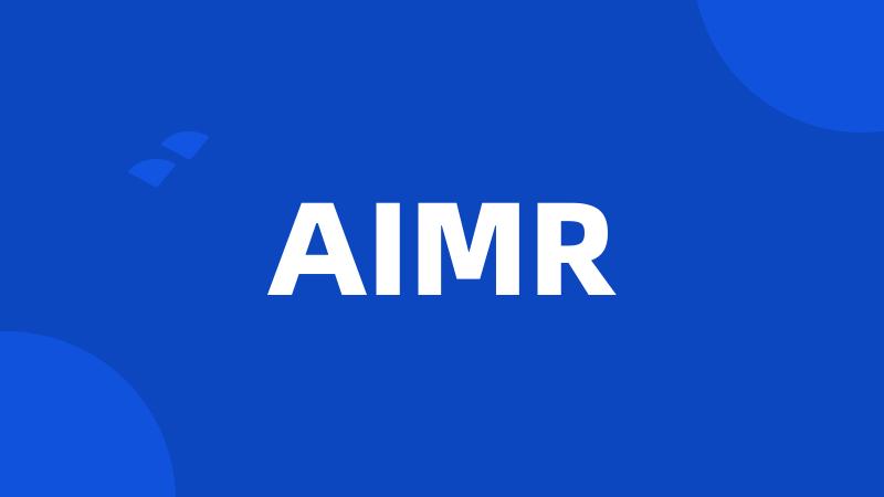 AIMR