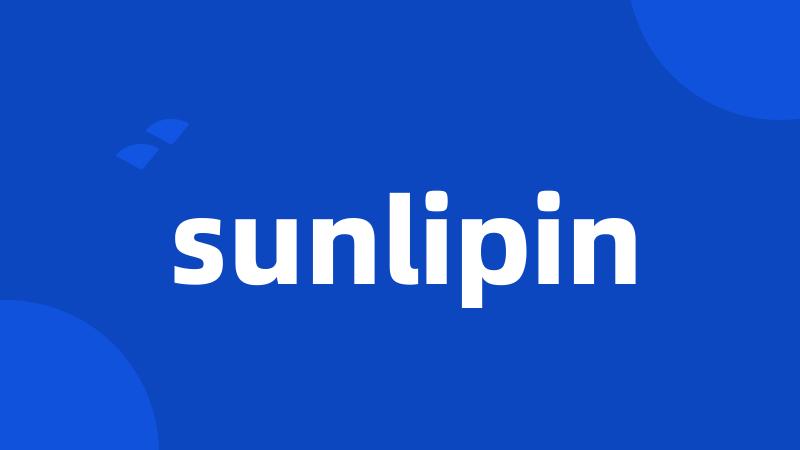 sunlipin