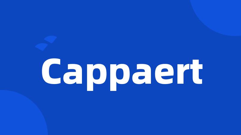 Cappaert