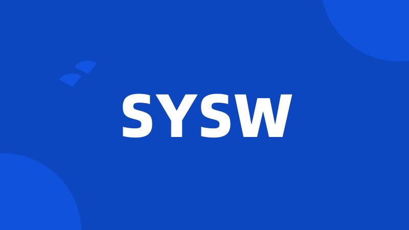 SYSW