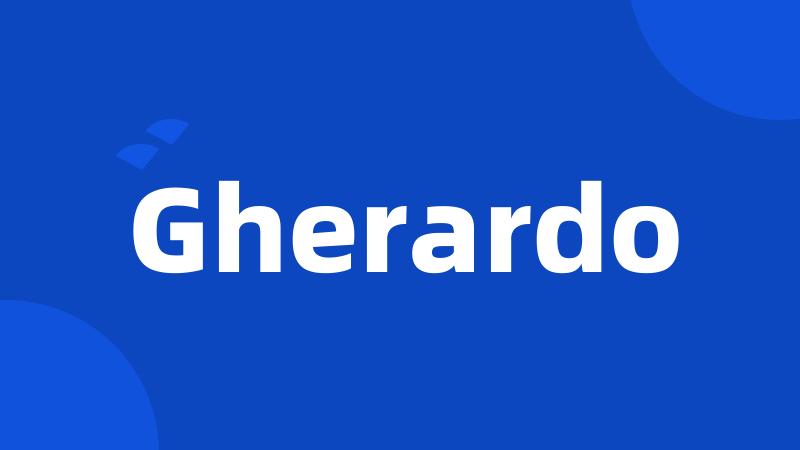 Gherardo