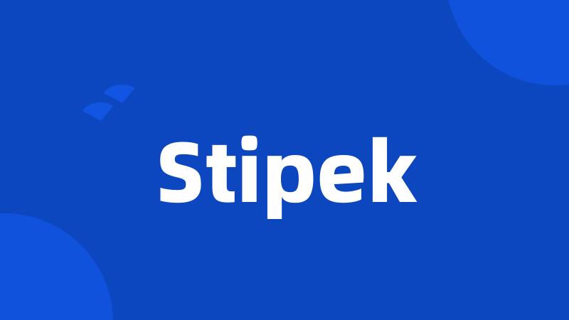 Stipek