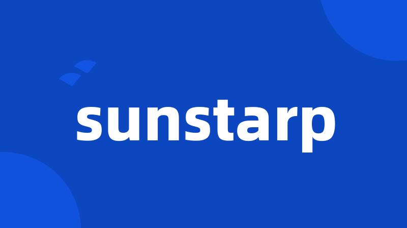 sunstarp