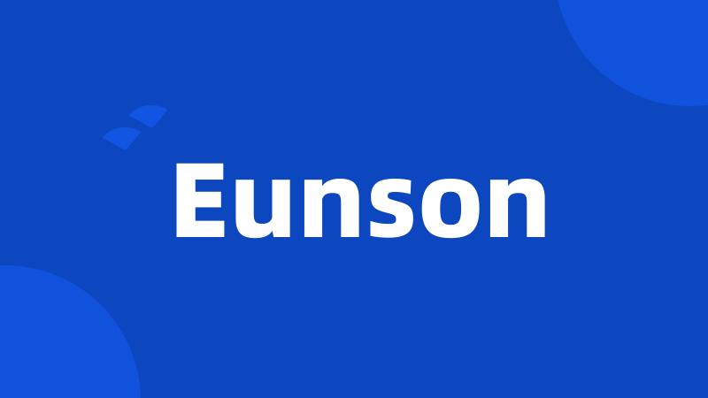 Eunson