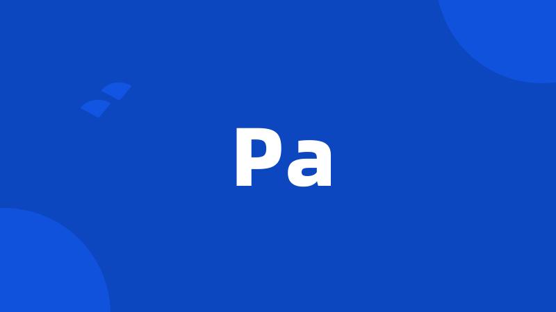 Pa