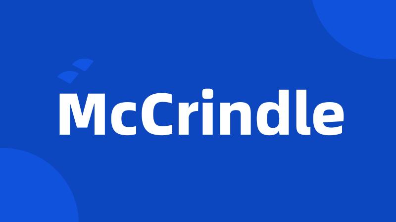 McCrindle