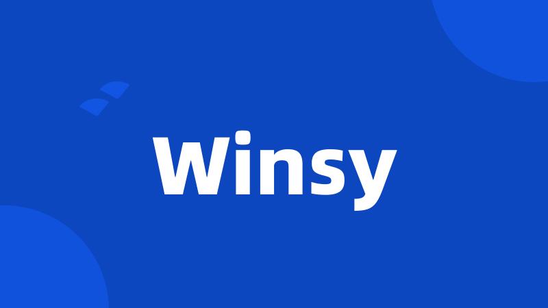 Winsy