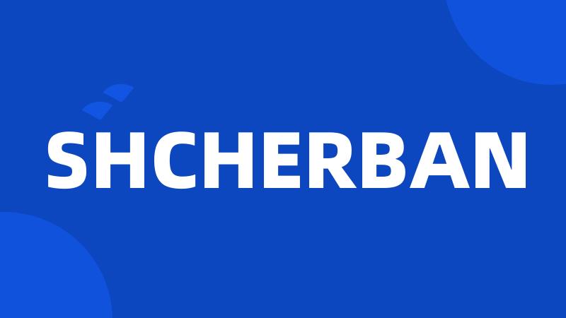 SHCHERBAN