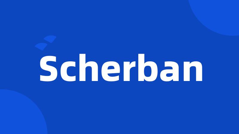 Scherban