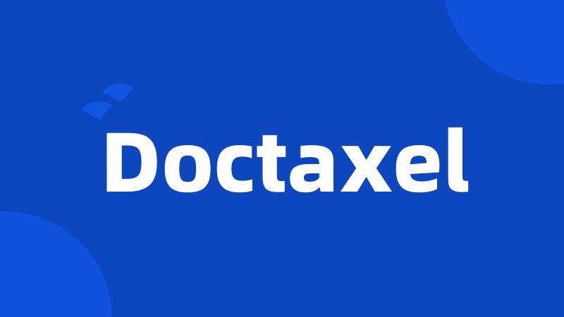 Doctaxel