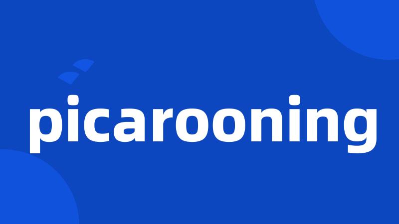 picarooning