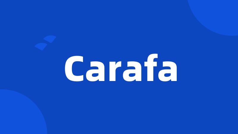 Carafa