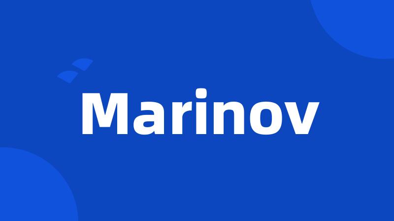 Marinov