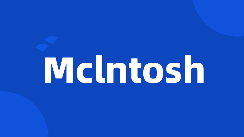 Mclntosh