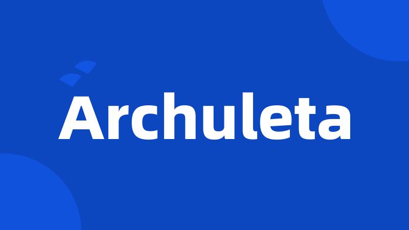 Archuleta