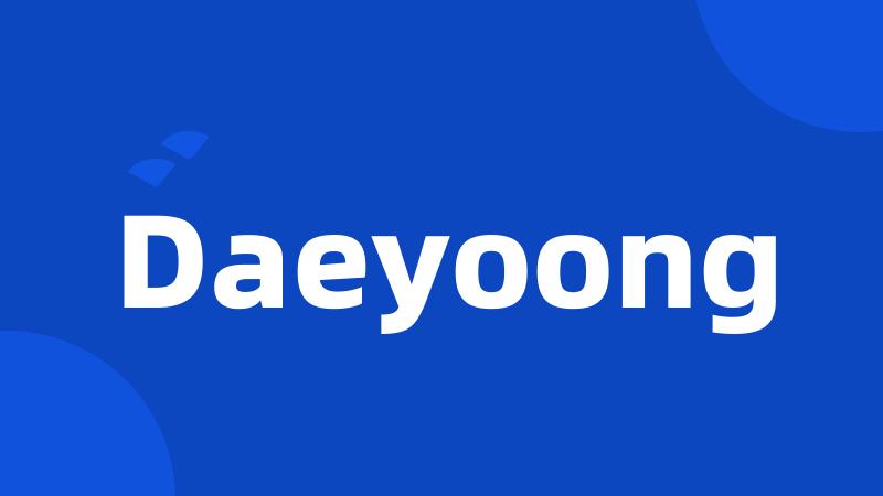 Daeyoong