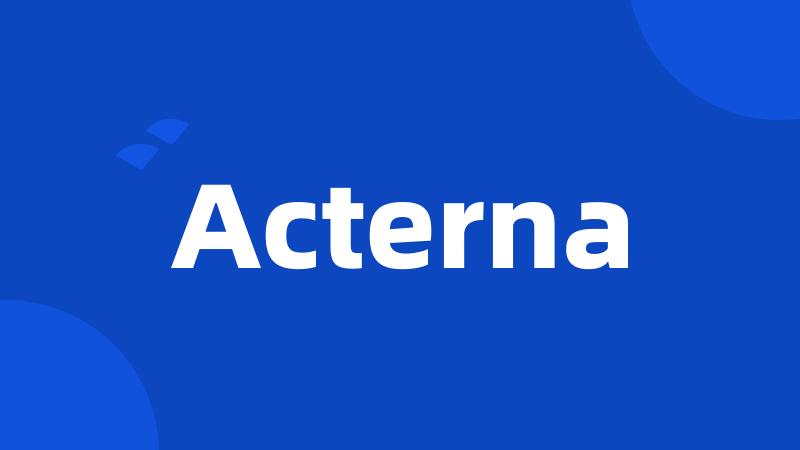 Acterna