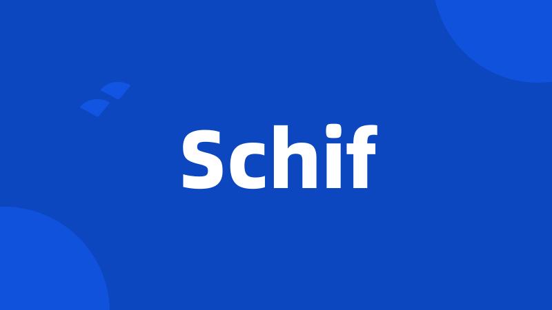 Schif