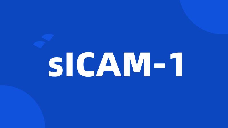 sICAM-1