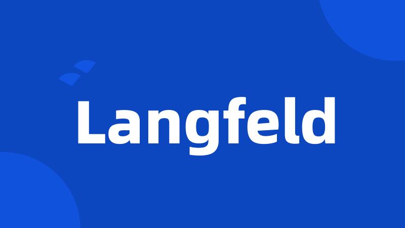 Langfeld