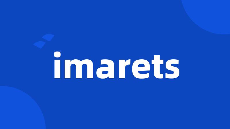 imarets