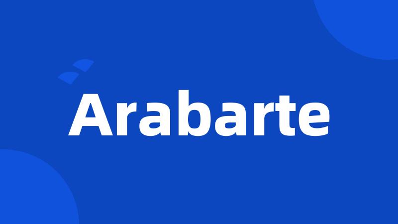 Arabarte