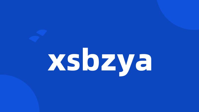 xsbzya