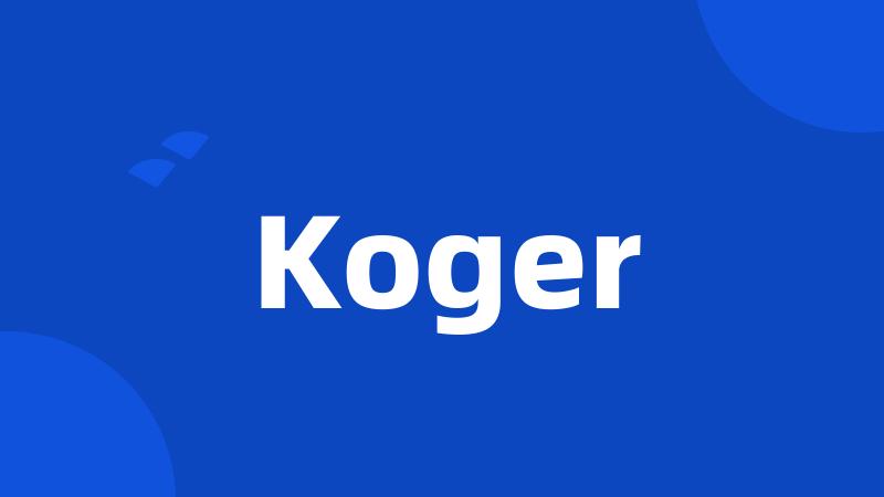 Koger