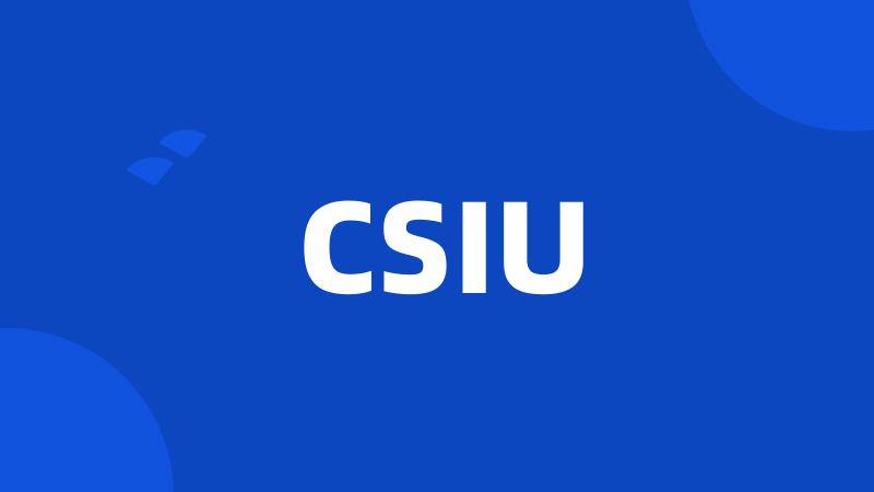 CSIU