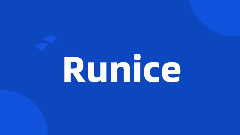 Runice