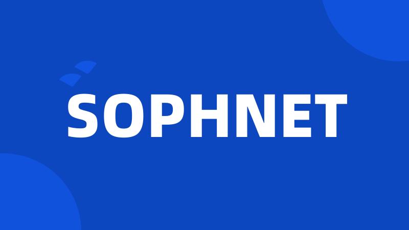 SOPHNET