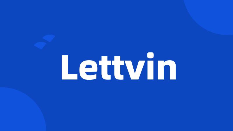 Lettvin