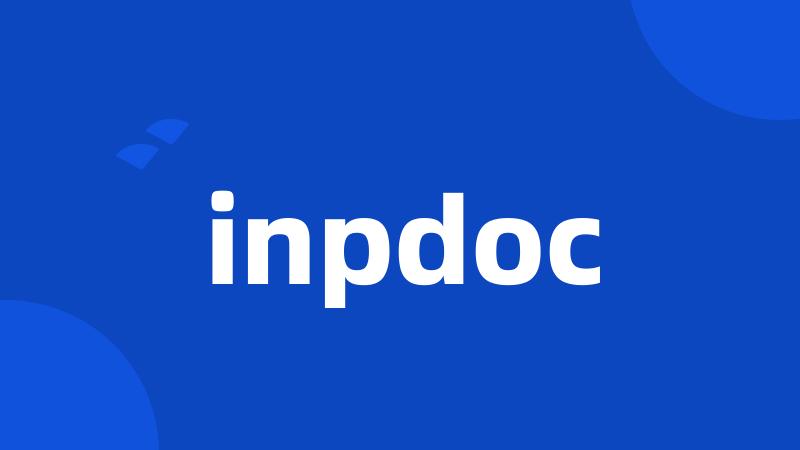 inpdoc