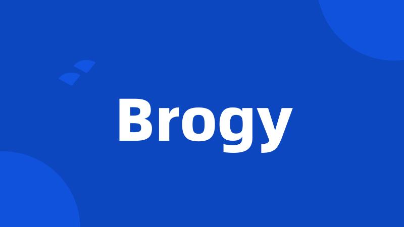 Brogy