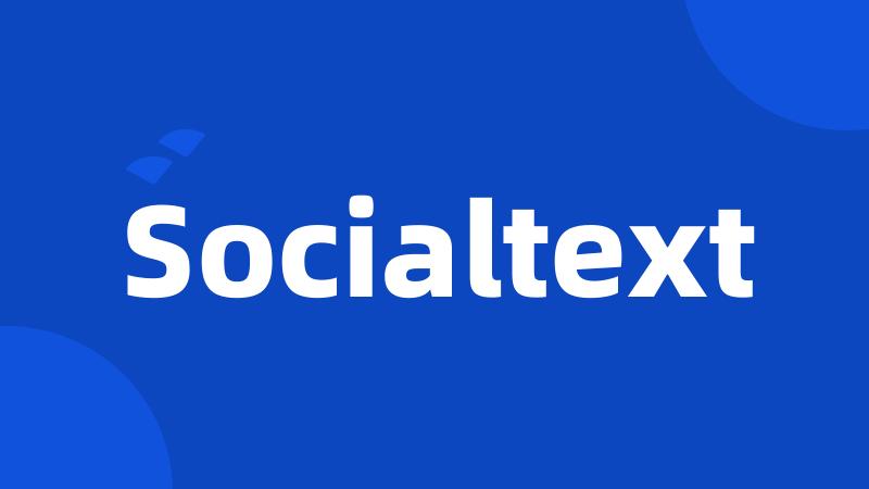 Socialtext