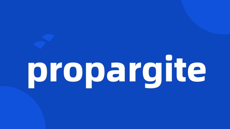 propargite