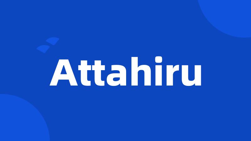 Attahiru