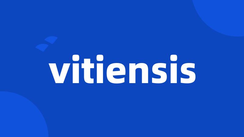 vitiensis