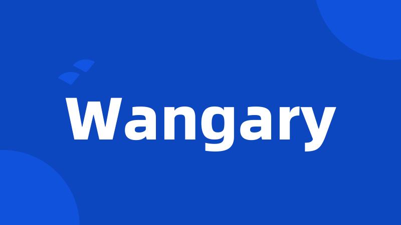 Wangary