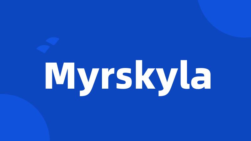 Myrskyla