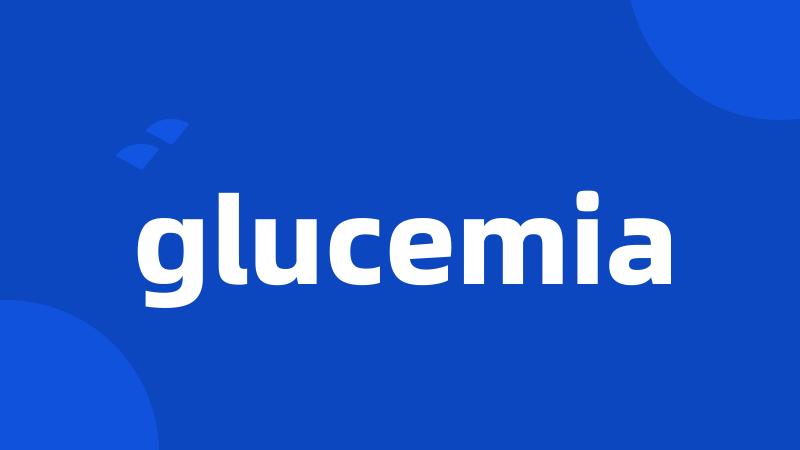 glucemia