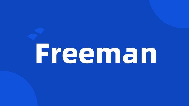 Freeman